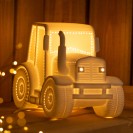 3D Ceramic Lamp Tractor